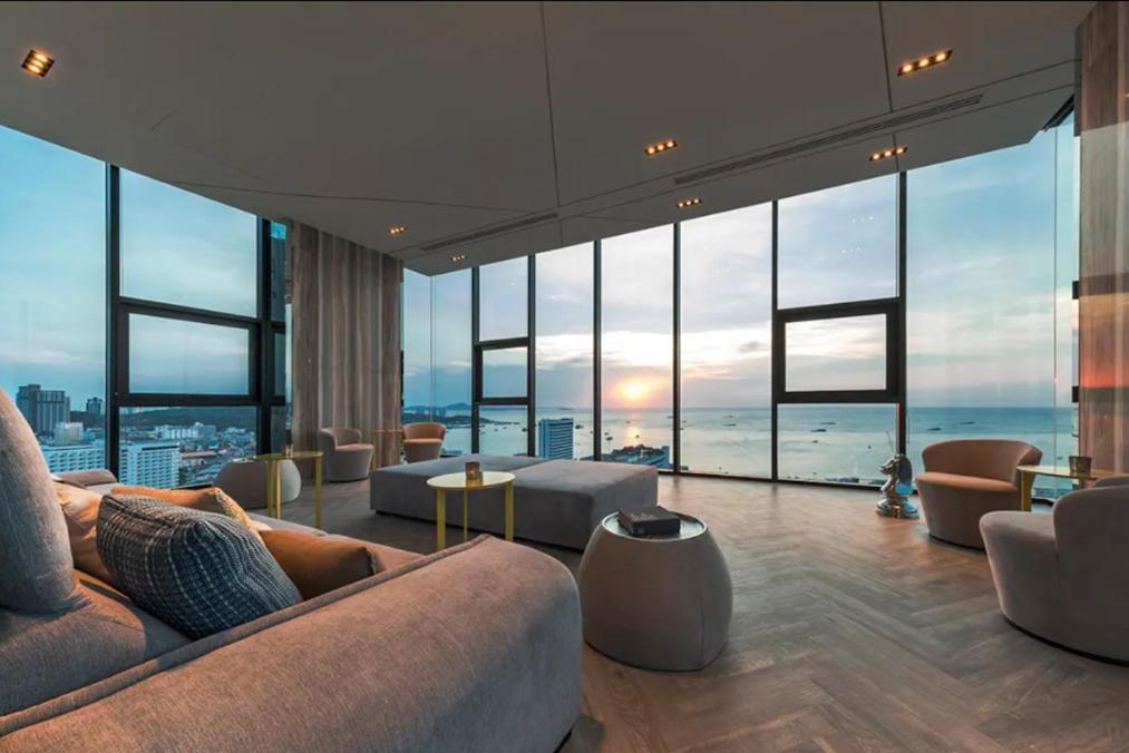 Central Pattaya - Sea View Large Balcony Condo With Infinity Pool Екстер'єр фото