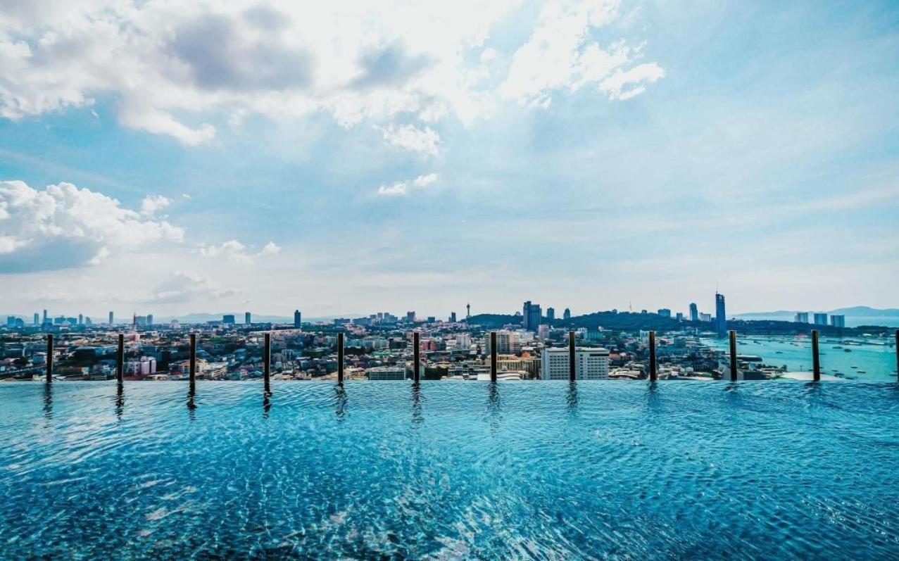 Central Pattaya - Sea View Large Balcony Condo With Infinity Pool Екстер'єр фото