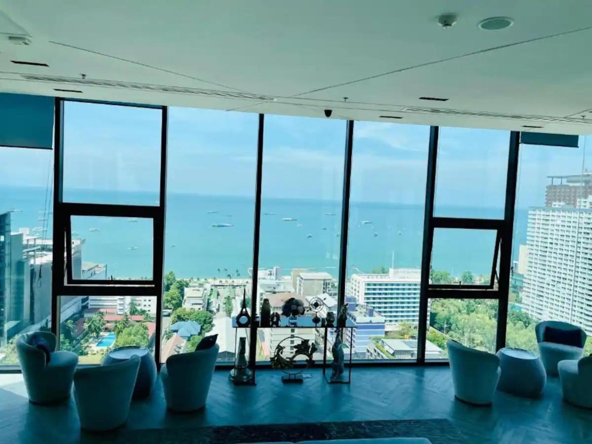 Central Pattaya - Sea View Large Balcony Condo With Infinity Pool Екстер'єр фото