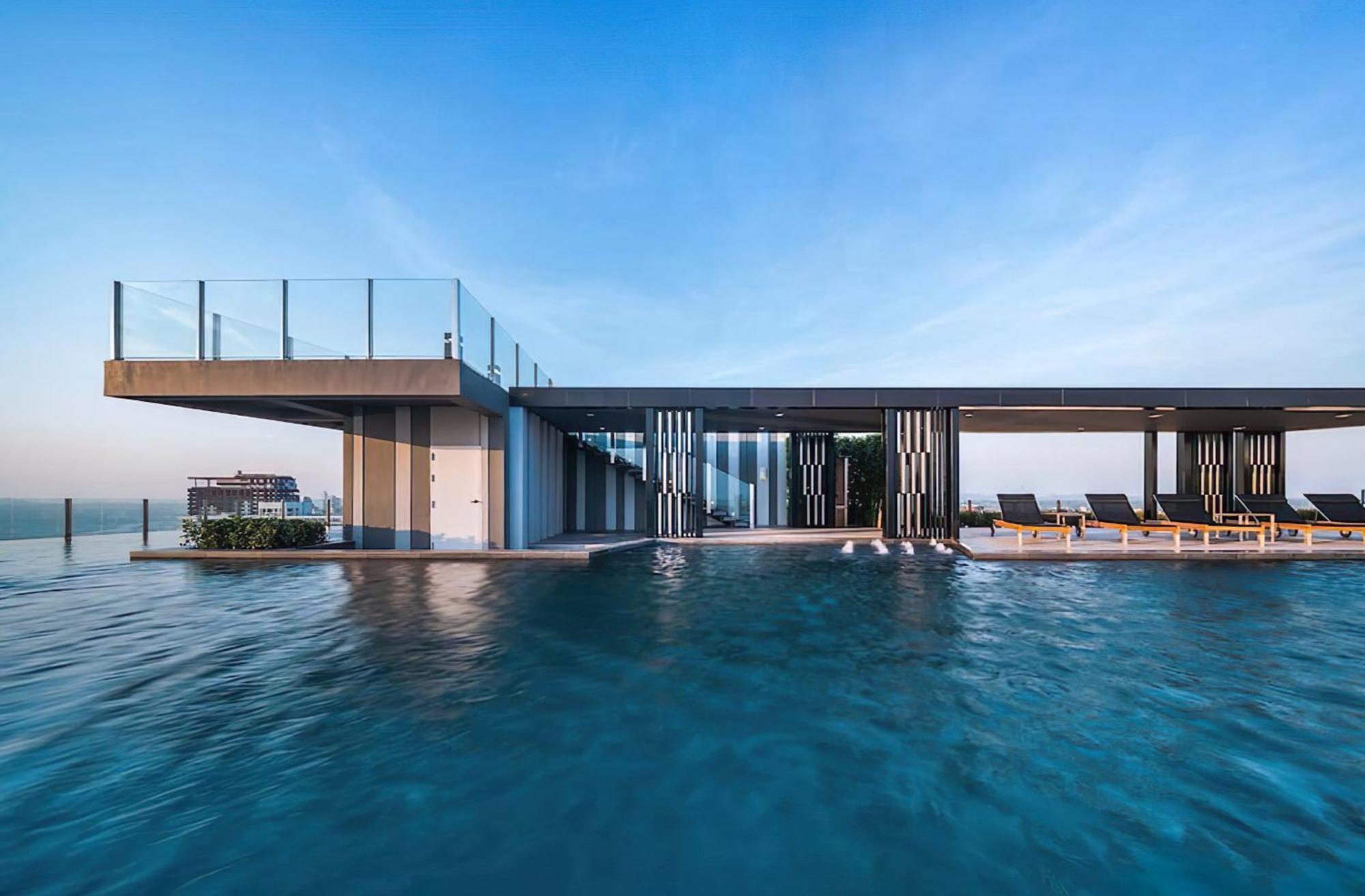 Central Pattaya - Sea View Large Balcony Condo With Infinity Pool Екстер'єр фото