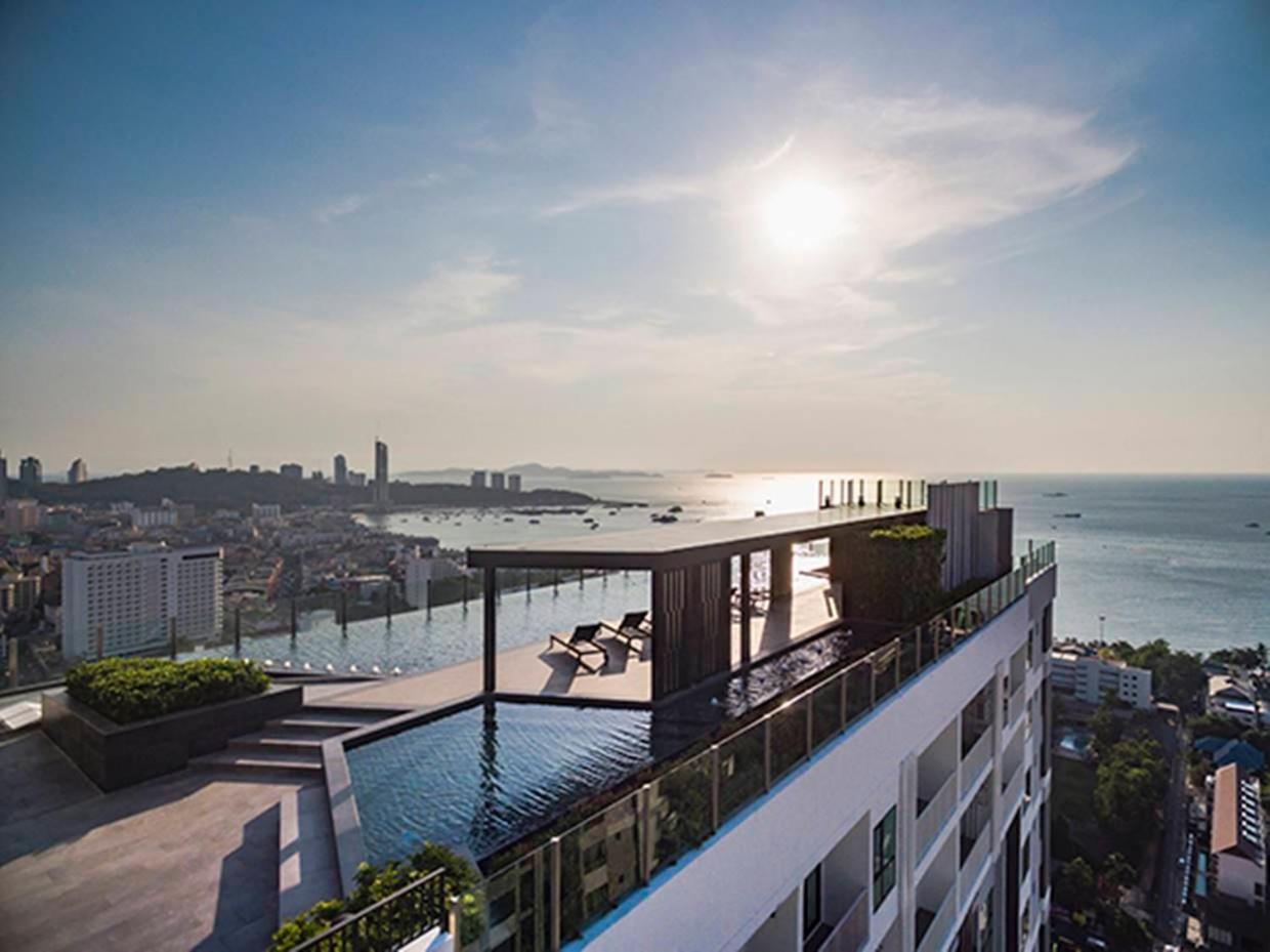 Central Pattaya - Sea View Large Balcony Condo With Infinity Pool Екстер'єр фото