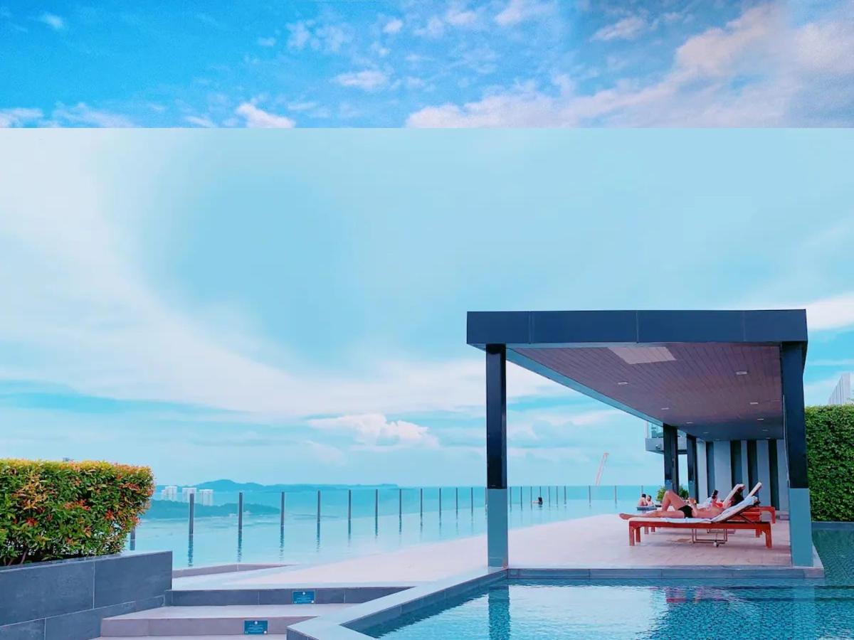 Central Pattaya - Sea View Large Balcony Condo With Infinity Pool Екстер'єр фото